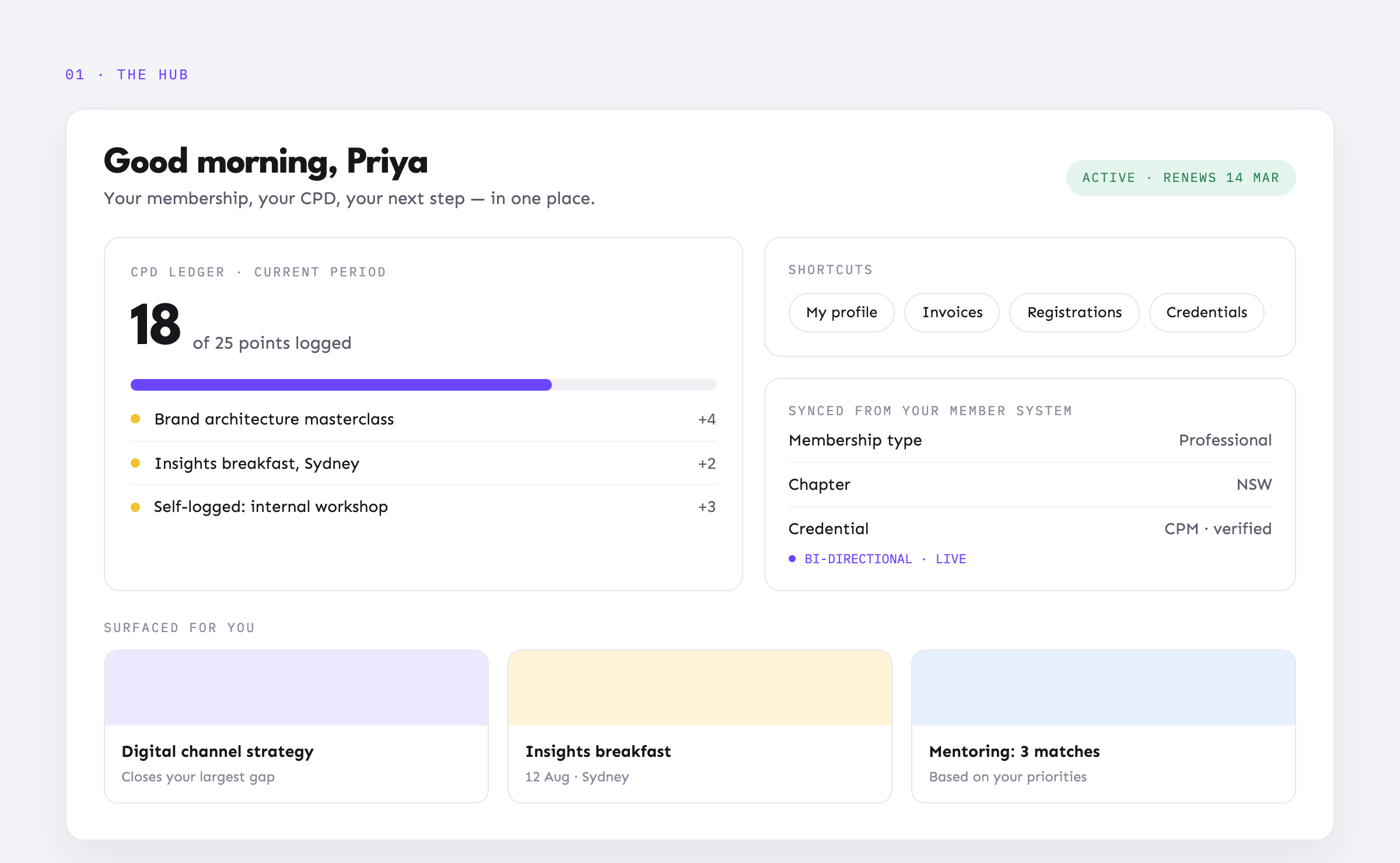 The Hub screenshot